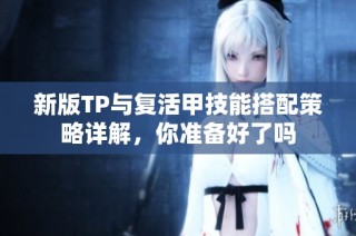 新版TP与复活甲技能搭配策略详解，你准备好了吗
