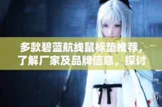 多款碧蓝航线鼠标垫推荐，了解厂家及品牌信息，探讨热帖分享