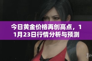 今日黄金价格再创高点，11月23日行情分析与预测