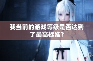 我当前的游戏等级是否达到了最高标准？