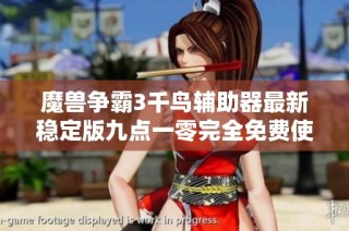 魔兽争霸3千鸟辅助器最新稳定版九点一零完全免费使用指南