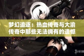 梦幻追逐：热血传奇与大渝传奇中那些无法拥有的遗憾