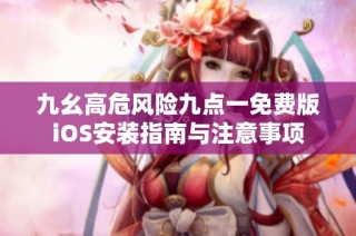 九幺高危风险九点一免费版iOS安装指南与注意事项