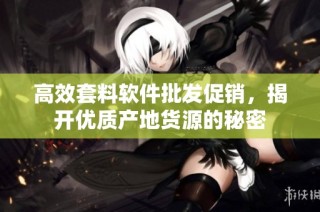 高效套料软件批发促销，揭开优质产地货源的秘密
