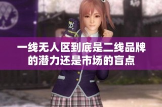 一线无人区到底是二线品牌的潜力还是市场的盲点