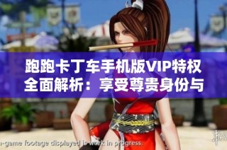 跑跑卡丁车手机版VIP特权全面解析：享受尊贵身份与专属游戏体验的奥秘