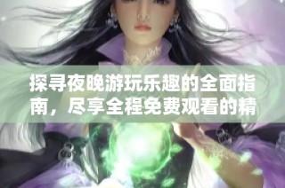 探寻夜晚游玩乐趣的全面指南，尽享全程免费观看的精彩体验