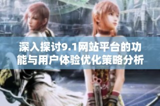 深入探讨9.1网站平台的功能与用户体验优化策略分析