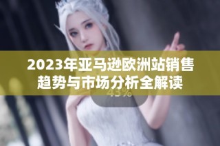 2023年亚马逊欧洲站销售趋势与市场分析全解读