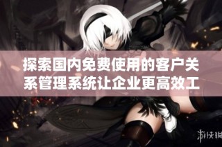 探索国内免费使用的客户关系管理系统让企业更高效工作