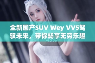 全新国产SUV Wey VV5驾驭未来，带你畅享无穷乐趣
