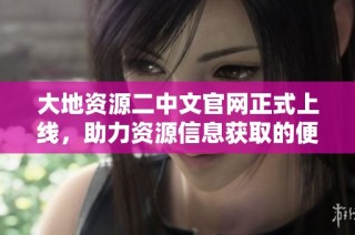 大地资源二中文官网正式上线，助力资源信息获取的便捷体验