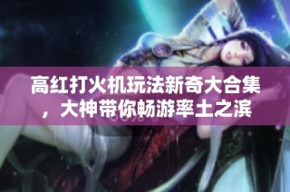 高红打火机玩法新奇大合集，大神带你畅游率土之滨