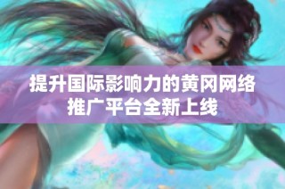 提升国际影响力的黄冈网络推广平台全新上线