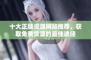 十大正版资源网站推荐，获取免费货源的最佳途径