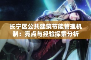 长宁区公共建筑节能管理机制：亮点与经验探索分析
