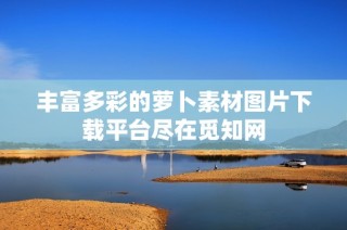 丰富多彩的萝卜素材图片下载平台尽在觅知网