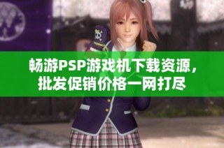 畅游PSP游戏机下载资源，批发促销价格一网打尽