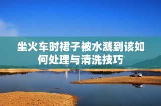 坐火车时裙子被水溅到该如何处理与清洗技巧