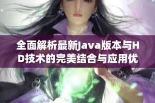 全面解析最新Java版本与HD技术的完美结合与应用优势