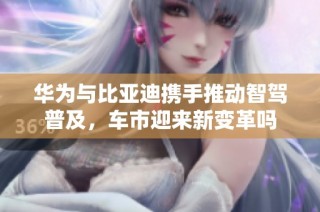 华为与比亚迪携手推动智驾普及，车市迎来新变革吗