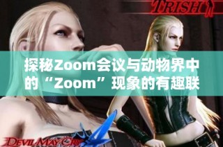 探秘Zoom会议与动物界中的“Zoom”现象的有趣联系