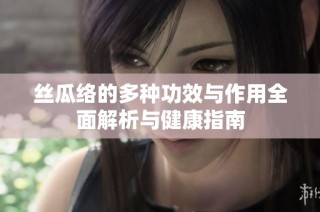 丝瓜络的多种功效与作用全面解析与健康指南