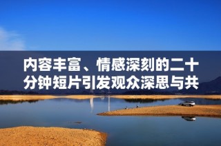 内容丰富、情感深刻的二十分钟短片引发观众深思与共鸣
