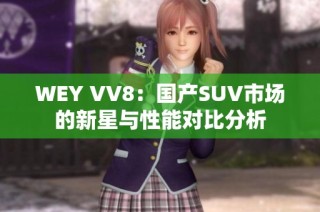 WEY VV8：国产SUV市场的新星与性能对比分析