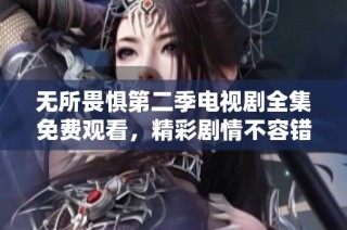 无所畏惧第二季电视剧全集免费观看，精彩剧情不容错过