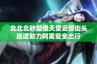 北北北砂禁慢天堂云缨街头巡逻助力阿离安全出行