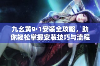九幺黄9·1安装全攻略，助你轻松掌握安装技巧与流程