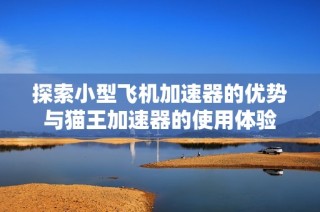 探索小型飞机加速器的优势与猫王加速器的使用体验