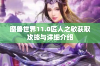魔兽世界11.0匠人之敏获取攻略与详细介绍