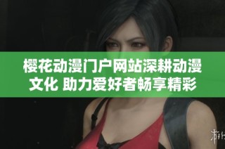 樱花动漫门户网站深耕动漫文化 助力爱好者畅享精彩内容