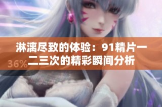淋漓尽致的体验：91精片一二三次的精彩瞬间分析