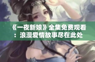 《一夜新娘》全集免费观看：浪漫爱情故事尽在此处