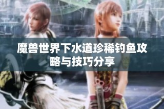 魔兽世界下水道珍稀钓鱼攻略与技巧分享