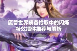 魔兽世界装备拾取中的闪烁特效插件推荐与解析