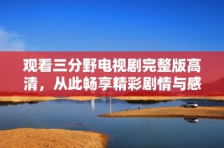观看三分野电视剧完整版高清，从此畅享精彩剧情与感人瞬间