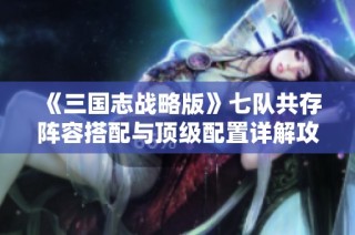 《三国志战略版》七队共存阵容搭配与顶级配置详解攻略