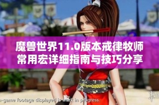 魔兽世界11.0版本戒律牧师常用宏详细指南与技巧分享