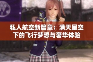 私人航空新篇章：满天星空下的飞行梦想与奢华体验