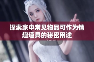 探索家中常见物品可作为情趣道具的秘密用途