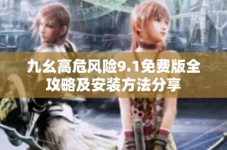 九幺高危风险9.1免费版全攻略及安装方法分享