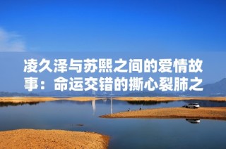 凌久泽与苏熙之间的爱情故事：命运交错的撕心裂肺之旅