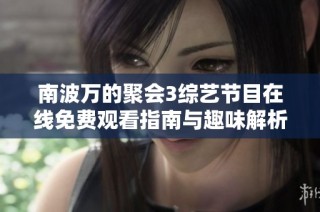 南波万的聚会3综艺节目在线免费观看指南与趣味解析