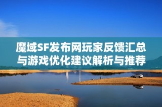 魔域SF发布网玩家反馈汇总与游戏优化建议解析与推荐