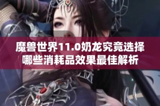 魔兽世界11.0奶龙究竟选择哪些消耗品效果最佳解析
