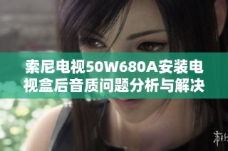 索尼电视50W680A安装电视盒后音质问题分析与解决方法